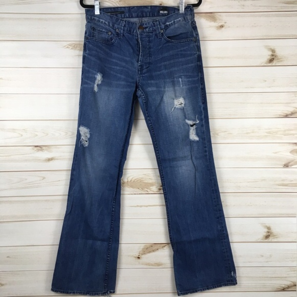 William Rast Keith Bootcut Distressed Jeans